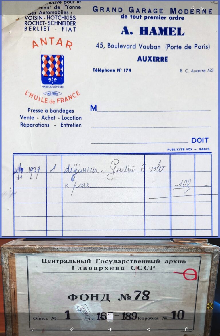 Grammont : une « trace de papier » qui passe à Berlin et à Moscou